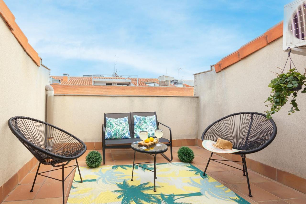 Elegante Duplex En Terrassa, Barcelona Apartment ภายนอก รูปภาพ